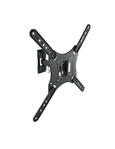 TooQ Soporte Giratorio e Inclinable para Monitor   TV LCD, Plasma de 23”- 55”, con Dos Pivotes, Negro