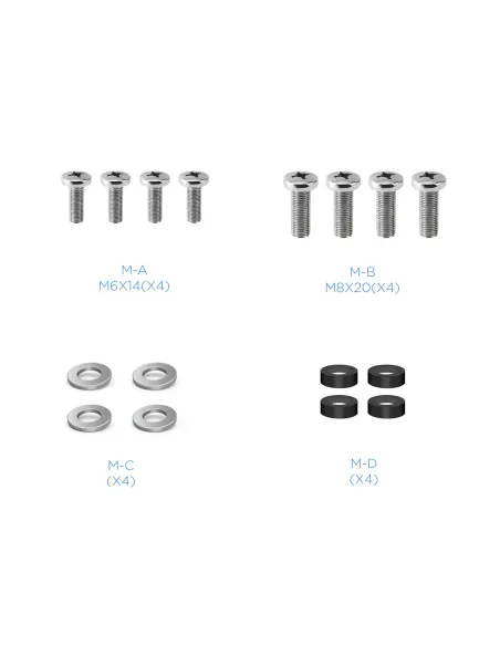 TooQ Soporte Giratorio e Inclinable para Monitor   TV LCD, Plasma de 23”- 55”, con Dos Pivotes, Negro