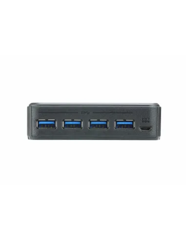 ATEN Switch de periféricos USB 3.2 Gen1 de 4 x 4 puertos