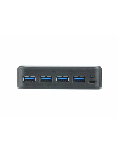 ATEN Switch de periféricos USB 3.2 Gen1 de 4 x 4 puertos