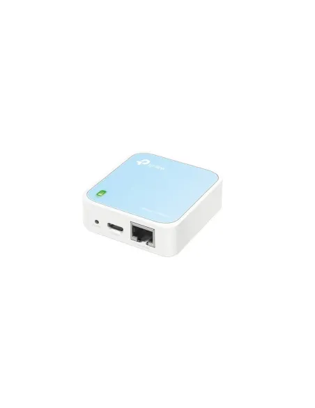 TP-Link TL-WR802N router inalámbrico Ethernet rápido Banda única (2,4 GHz) Azul, Blanco