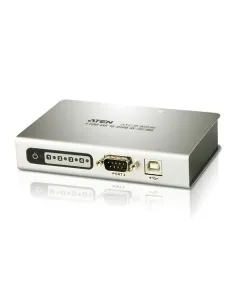 ATEN Conversor USB a 4 puertos RS-232