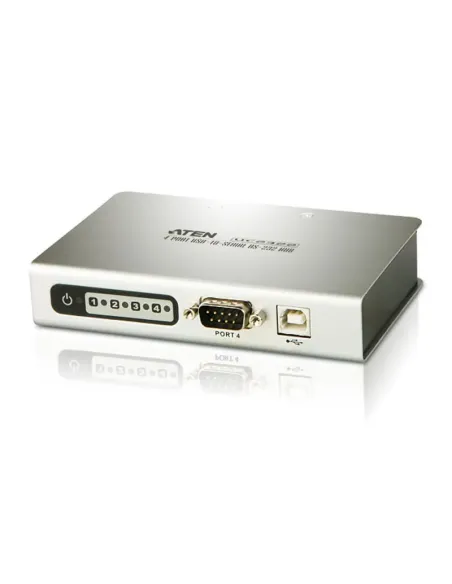 ATEN Conversor USB a 4 puertos RS-232