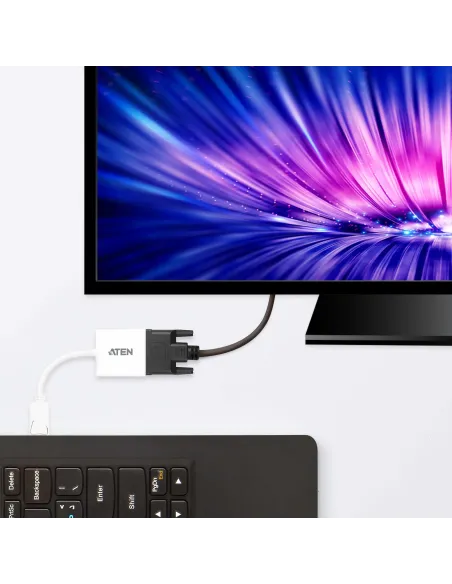 ATEN Adaptador de DisplayPort a DVI