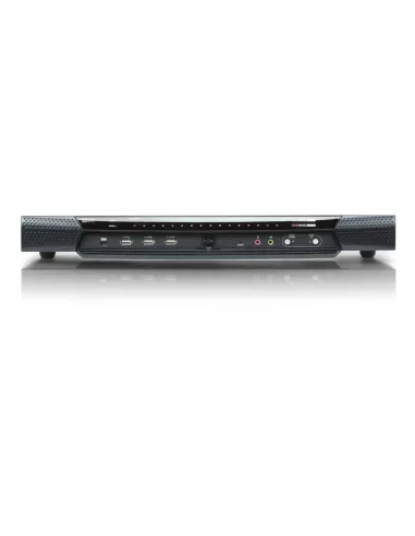 ATEN Switch KVM por IP multi-interfaz Cat 5 de 32 puertos de 1 consola local y 2 consolas remotas