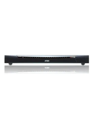 ATEN Switch KVM por IP multi-interfaz Cat 5 de 40 puertos de 1 consola local y 2 consolas remotas