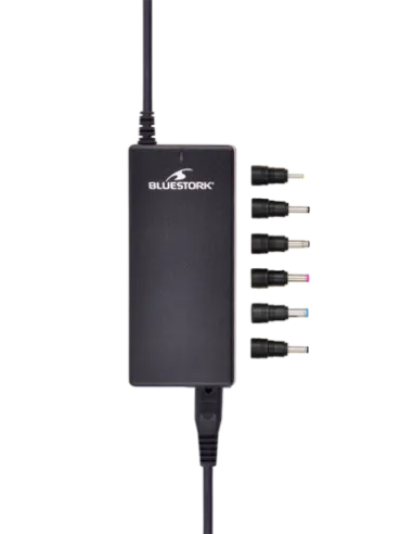 BLUESTORK CARGADOR UNIVERSAL 90W PARA PORTÁTILES ASUS - 7 SALIDAS INCLUIDAS (PW-NB-90-ASUS)