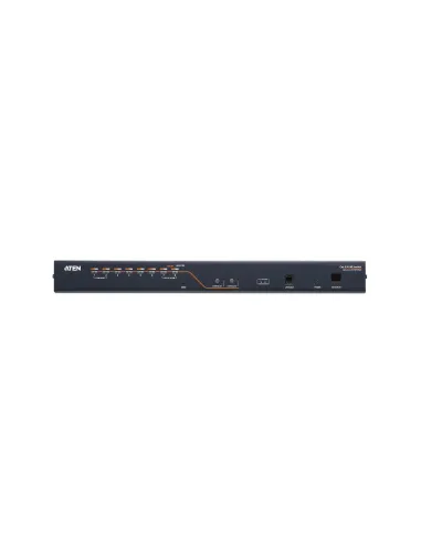 ATEN Switch KVM Cat 5 multi-interfaz de 8 puertos con 2 consolas
