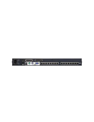 ATEN Switch KVM Cat 5 multi-interfaz de 16 puertos