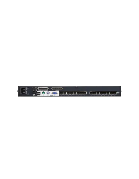 ATEN Switch KVM Cat 5 multi-interfaz de 16 puertos