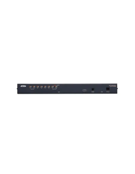 ATEN Switch KVM Cat 5 multi-interfaz de 8 puertos