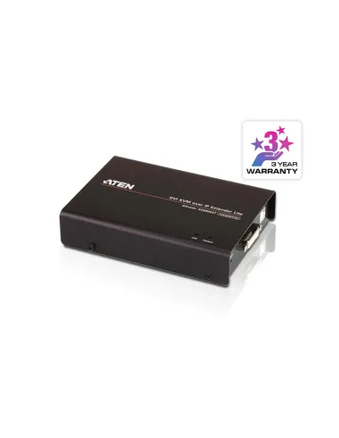 ATEN Transmisor KVM por IP DVI-I single display USB formato compacto