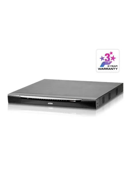 ATEN Switch KVM por IP multi-interfaz Cat 5 de 32 puertos de 1 consola local y 8 consolas remotas