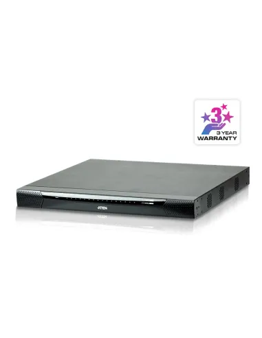 ATEN Switch KVM por IP multi-interfaz Cat 5 de 32 puertos de 1 consola local y 4 consolas remotas