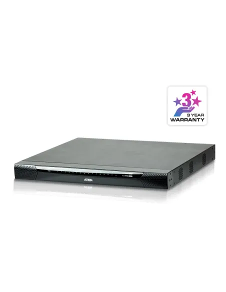 ATEN Switch KVM por IP multi-interfaz Cat 5 de 32 puertos de 1 consola local y 4 consolas remotas