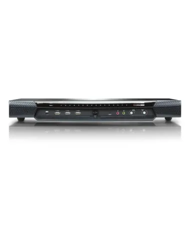 ATEN Switch KVM por IP multi-interfaz Cat 5 de 32 puertos de 1 consola local y 4 consolas remotas