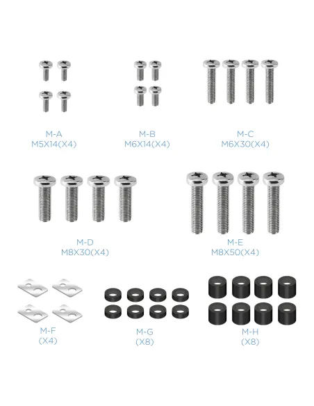 TooQ Soporte de Pared para Monitor   TV LCD, Plasma de 60-100, Negro