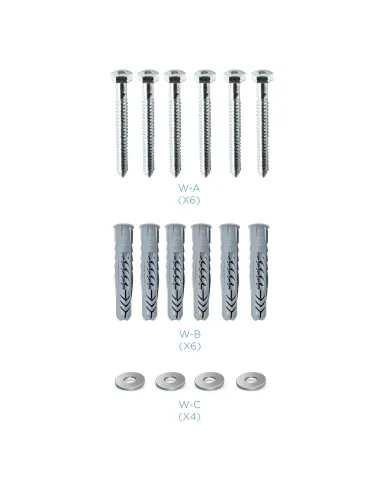 TooQ Soporte de Pared para Monitor   TV LCD, Plasma de 60-100, Negro