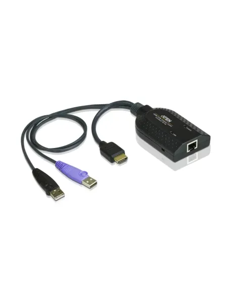 ATEN Adaptador KVM HDMI USB compatible Smart Card con Virtual Media