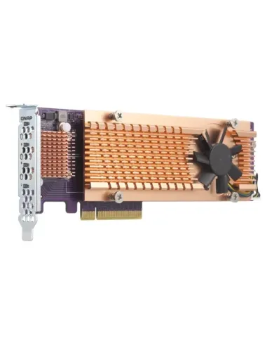 QNAP QM2-4P-384 tarjeta y adaptador de interfaz Interno PCIe