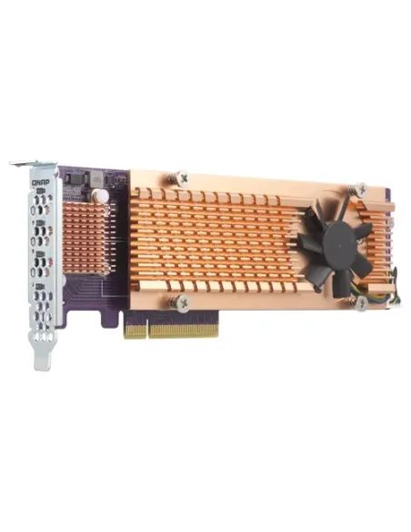 QNAP QM2-4P-384 tarjeta y adaptador de interfaz Interno PCIe