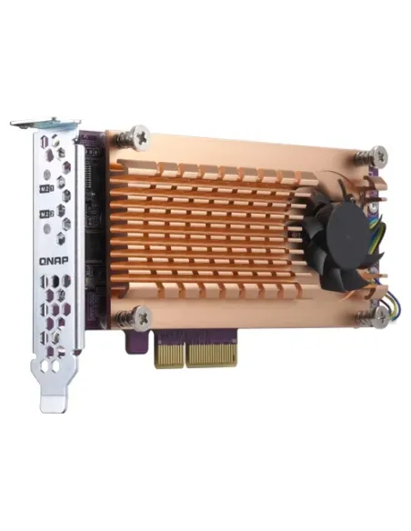 QNAP QM2-2S-220A tarjeta y adaptador de interfaz Interno M.2