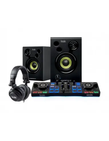 Hercules DJStarter Kit controlador dj Negro