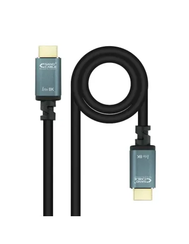 Nanocable Cable HDMI 2.1 IRIS 8K A/M-A/M, Negro, 5 Metros