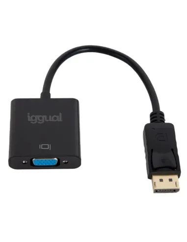 iggual Adaptador DisplayPort (M) a VGA (H)