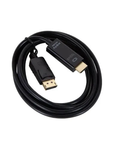 iggual Cable DisplayPort (M) a HDMI (M) 4K 2metros