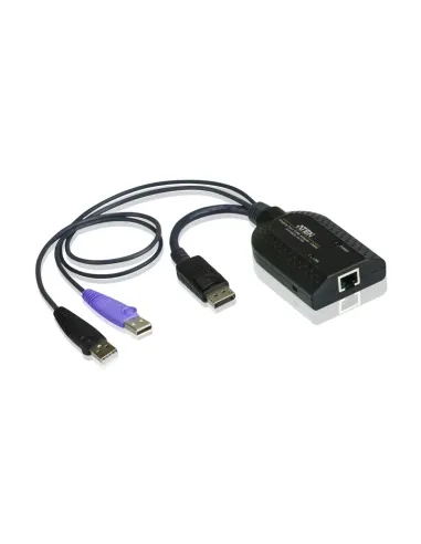 ATEN Adaptador KVM DisplayPort USB compatible Smart Card con Virtual Media