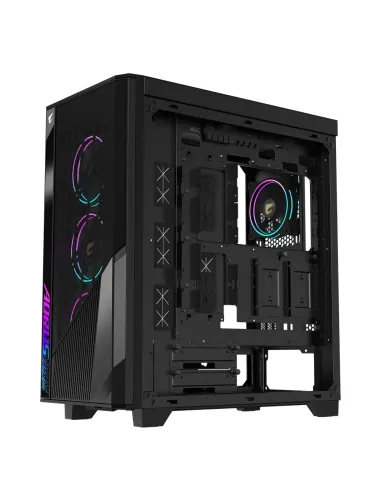 GIGABYTE GB-AC500G ST carcasa de ordenador Midi Tower Negro