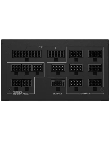 GIGABYTE UD1300GM PG5 unidad de fuente de alimentación 1300 W 20+4 pin ATX ATX Negro