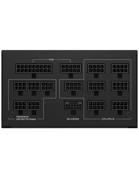 GIGABYTE UD1300GM PG5 unidad de fuente de alimentación 1300 W 20+4 pin ATX ATX Negro