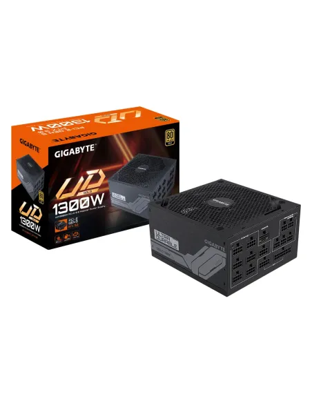 GIGABYTE UD1300GM PG5 unidad de fuente de alimentación 1300 W 20+4 pin ATX ATX Negro
