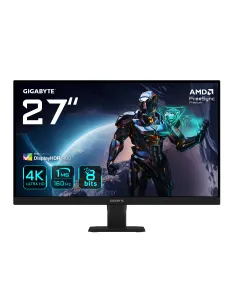 GIGABYTE GS27U 27" Monitor de juegos UHD - 3840 x 2160, 160Hz, 1ms, 350 cd m², Display HDR400, HDMI 2.1, DisplayPort 1.4