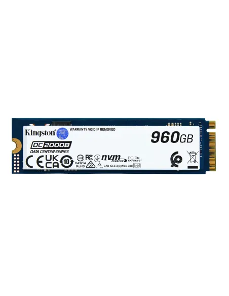 Kingston Technology 960G DC2000B PCIe 4.0 M.2 2280 Enterprise SSD Kingston Technology 960G DC2000B PCIe 4.0 M.2 2280 Enterprise SSD