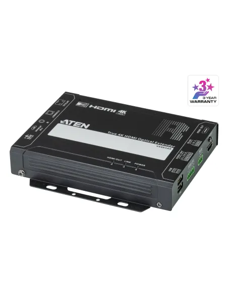 ATEN Extensor óptico HDMI True 4K (4K@300m (K1, MM)   10km (K2, SM))