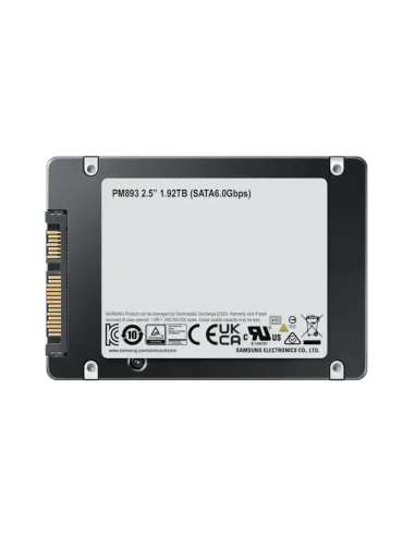 Samsung PM893 1,92 TB 2.5" Serial ATA III V-NAND TLC