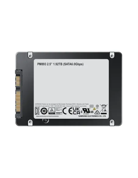 Samsung PM893 1,92 TB 2.5" Serial ATA III V-NAND TLC