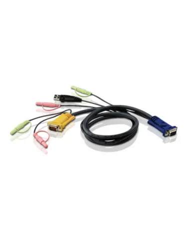 ATEN Cable KVM USB con audio y SPHD 3 en 1 de 5 m