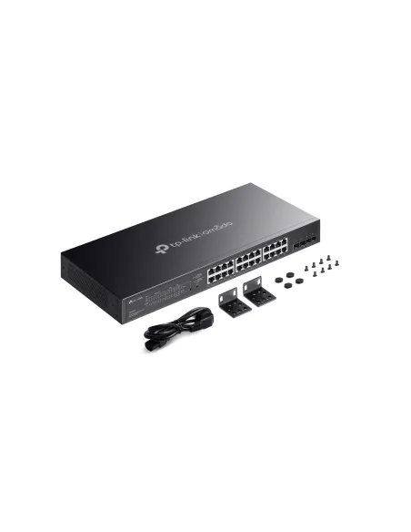 TP-Link Omada SG2428LP switch Gestionado L2 L2+ Gigabit Ethernet (10 100 1000) Energía sobre Ethernet (PoE) Gris