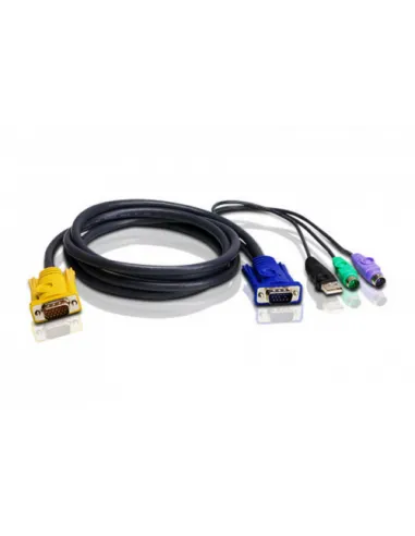 ATEN Cable KVM PS/2-USB de 3 m