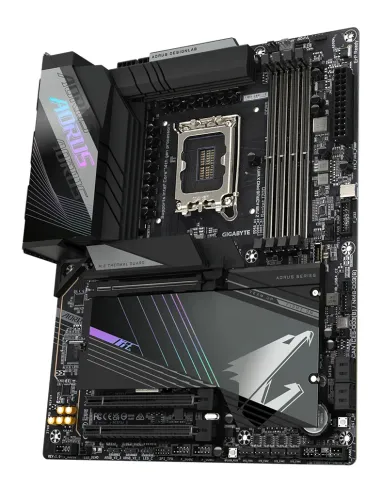 GIGABYTE Z790 AORUS PRO X WIFI7 Placa base - Soporta CPUs Intel Core de 14ª generación, VRM de 18+1+2 fases, hasta 8266MHz DDR5