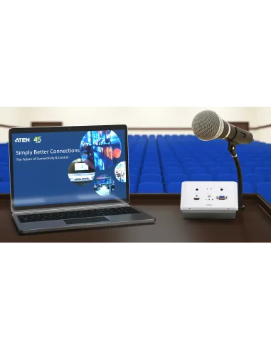 ATEN Kit de sobremesa (UE, 2 conectores) Nuevo