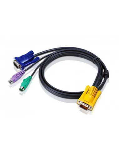 ATEN Cable KVM PS/2 con SPHD 3 en 1 de 3 m