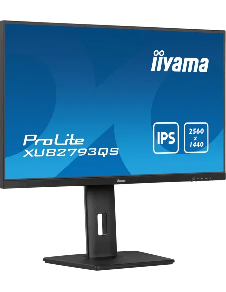 iiyama ProLite XU2793QS-B6 pantalla para PC 68,6 cm (27") 2560 x 1440 Pixeles 2K Ultra HD LED Negro