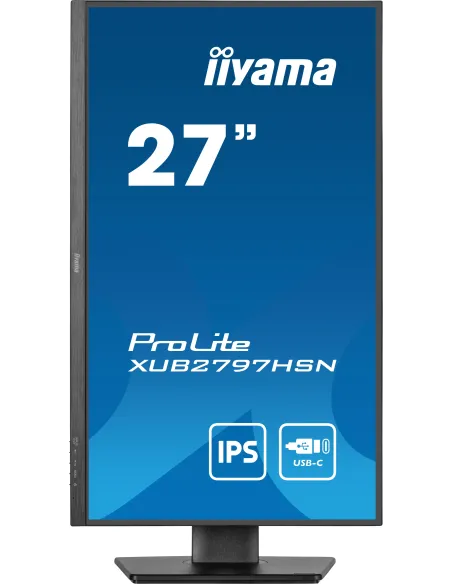 iiyama ProLite XUB2797HSN-B1 pantalla para PC 68,6 cm (27") 1920 x 1080 Pixeles Full HD LED Negro
