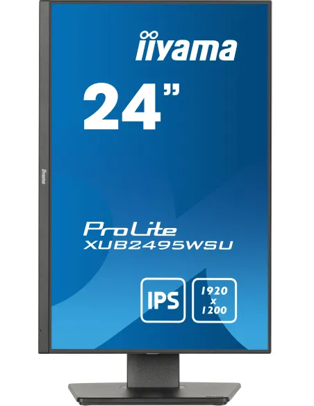 iiyama ProLite XUB2495WSU-B7 pantalla para PC 61 cm (24") 1920 x 1200 Pixeles 4K Ultra HD LED Negro