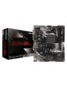 Asrock B450M-HDV R4.0 Zócalo AM4 Micro ATX AMD B450